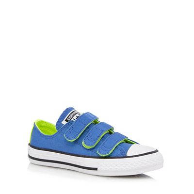 Converse Boys' bright blue 'Chuck Taylor' trainers
